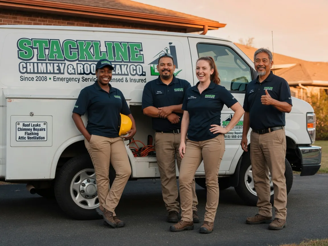 Chimney flashing repair company in Columbus, KY